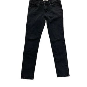 Levi’s 711 Skinny Jeans Women’s Size 28 Black Tab Zip Fly Casual Festival Comfy